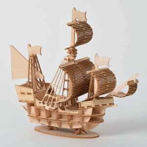 Classic Sailing Ship Engineering Model