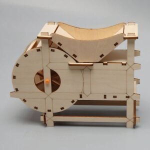 The Hand-Crank Grain Winnowing Machine Model