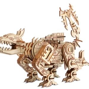 mechanical robot dog model