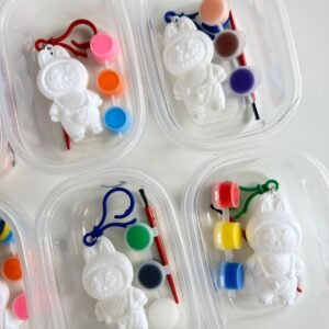 DIY Paint-Your-Own Keychain Craft Kit