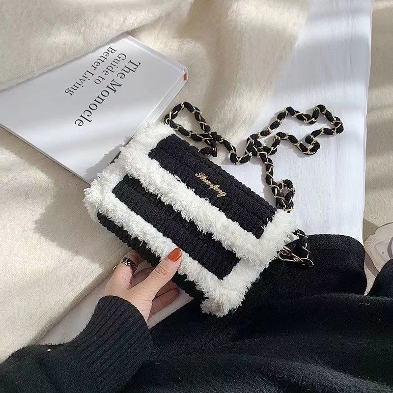 DIY Fluffy Crossbody Handbag Craft Kit