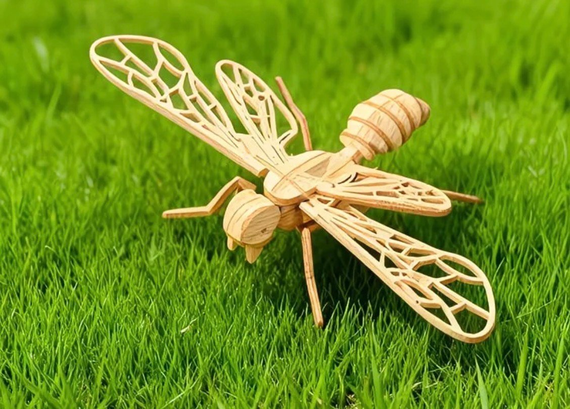 Mechanical Dragonfly Model