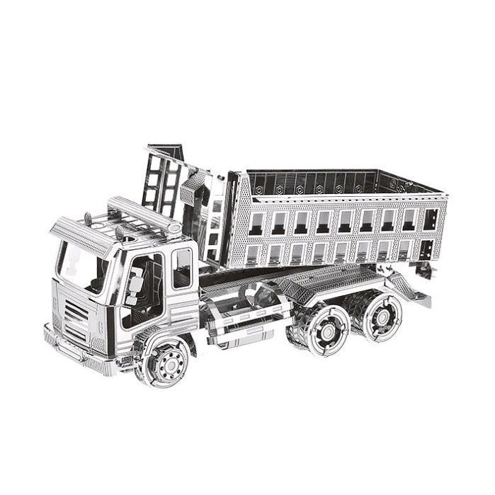 3D Metal Construction Dump Truck Model