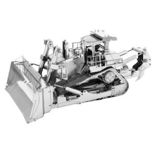 3D Metal Bulldozer Excavator Model