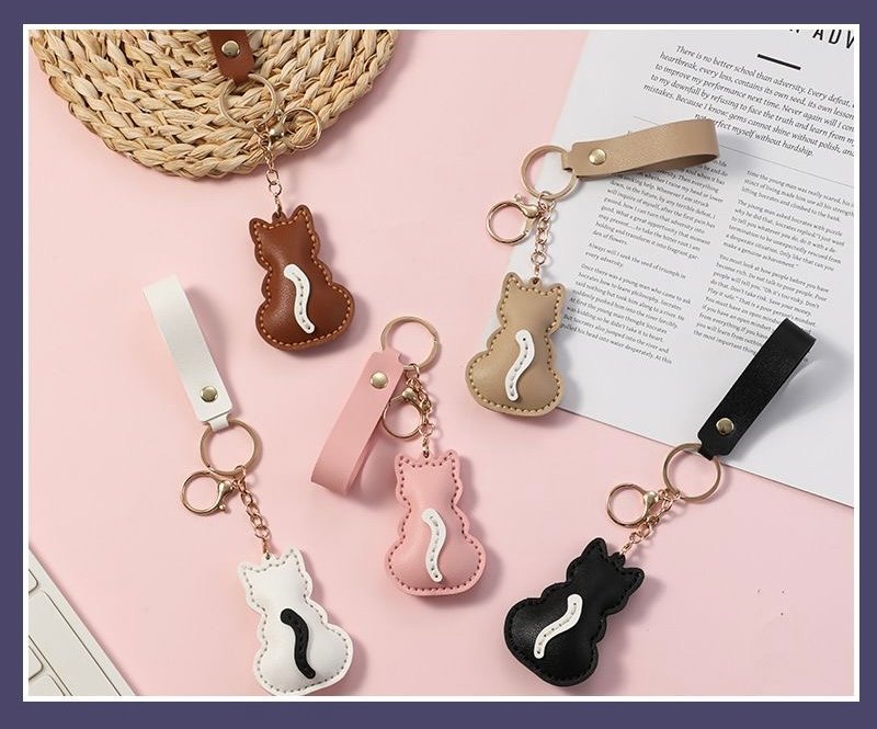diy-leather-animal-keychain-charm-craft-kit