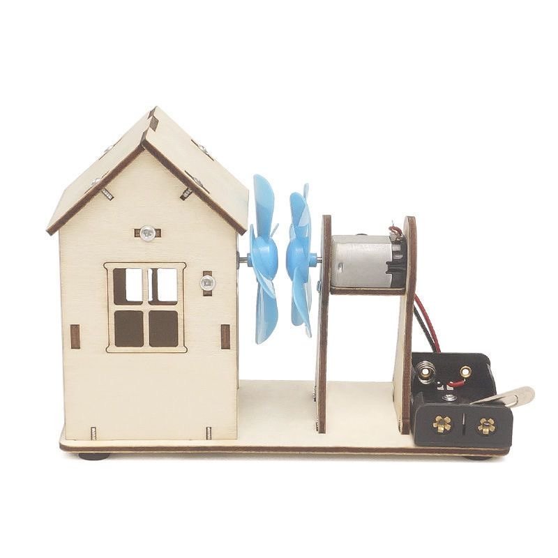 wind-power-generation-house-model
