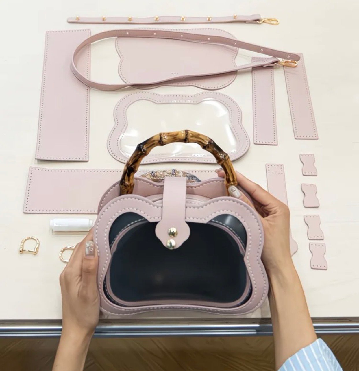 DIY Transparent Handbag