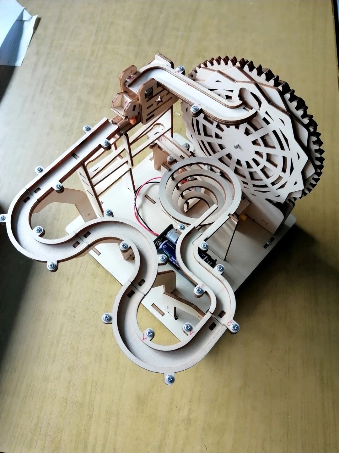 roller coaster gear system model roller coaster gear system model