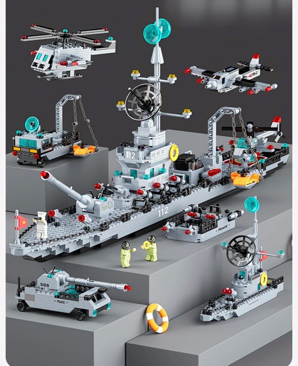 6-in-1-missile-cruiser-battleship-stem-kit-deluxe-series