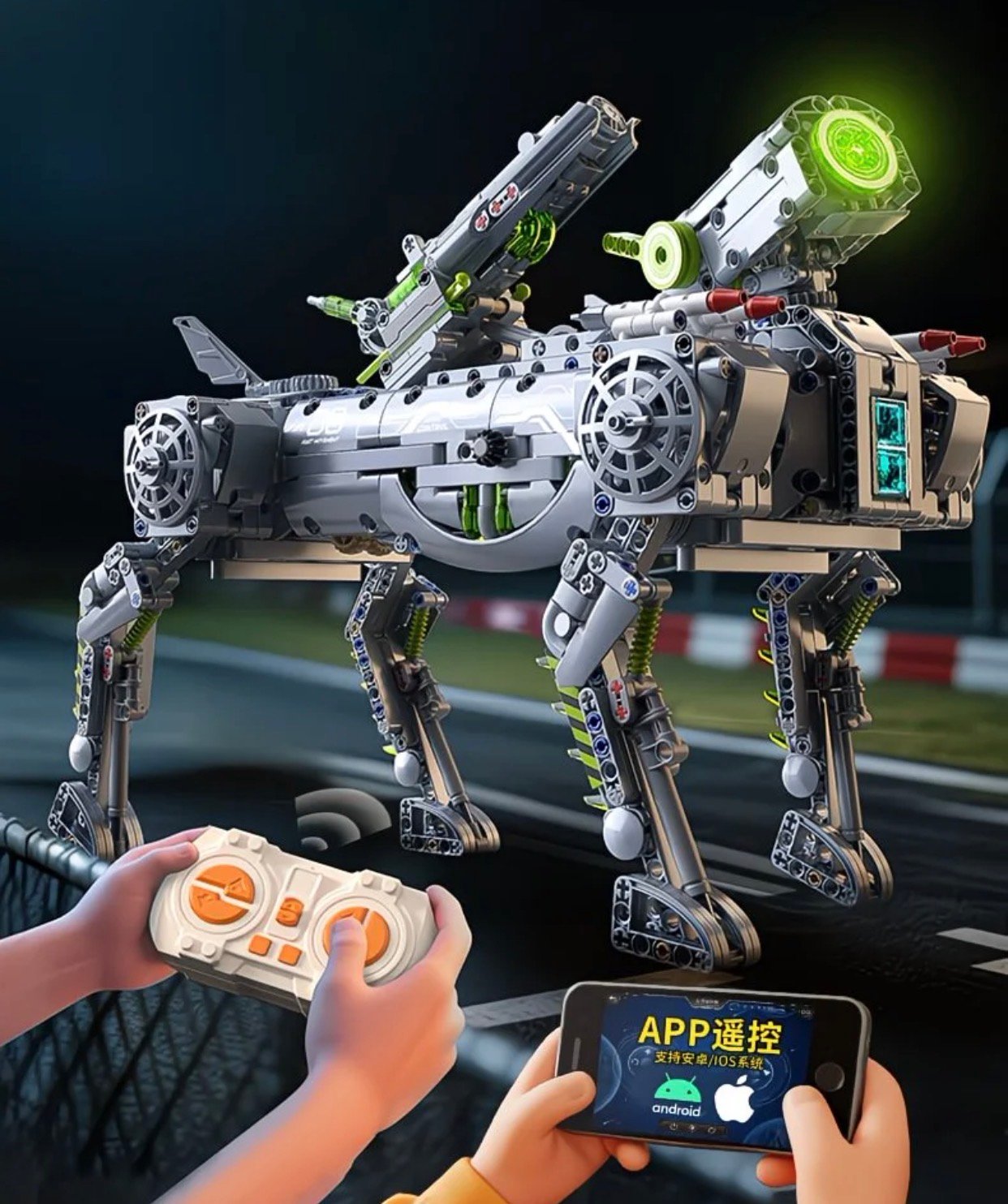 advanced-armed-robotic-dog-stem-kit-remote-app-control