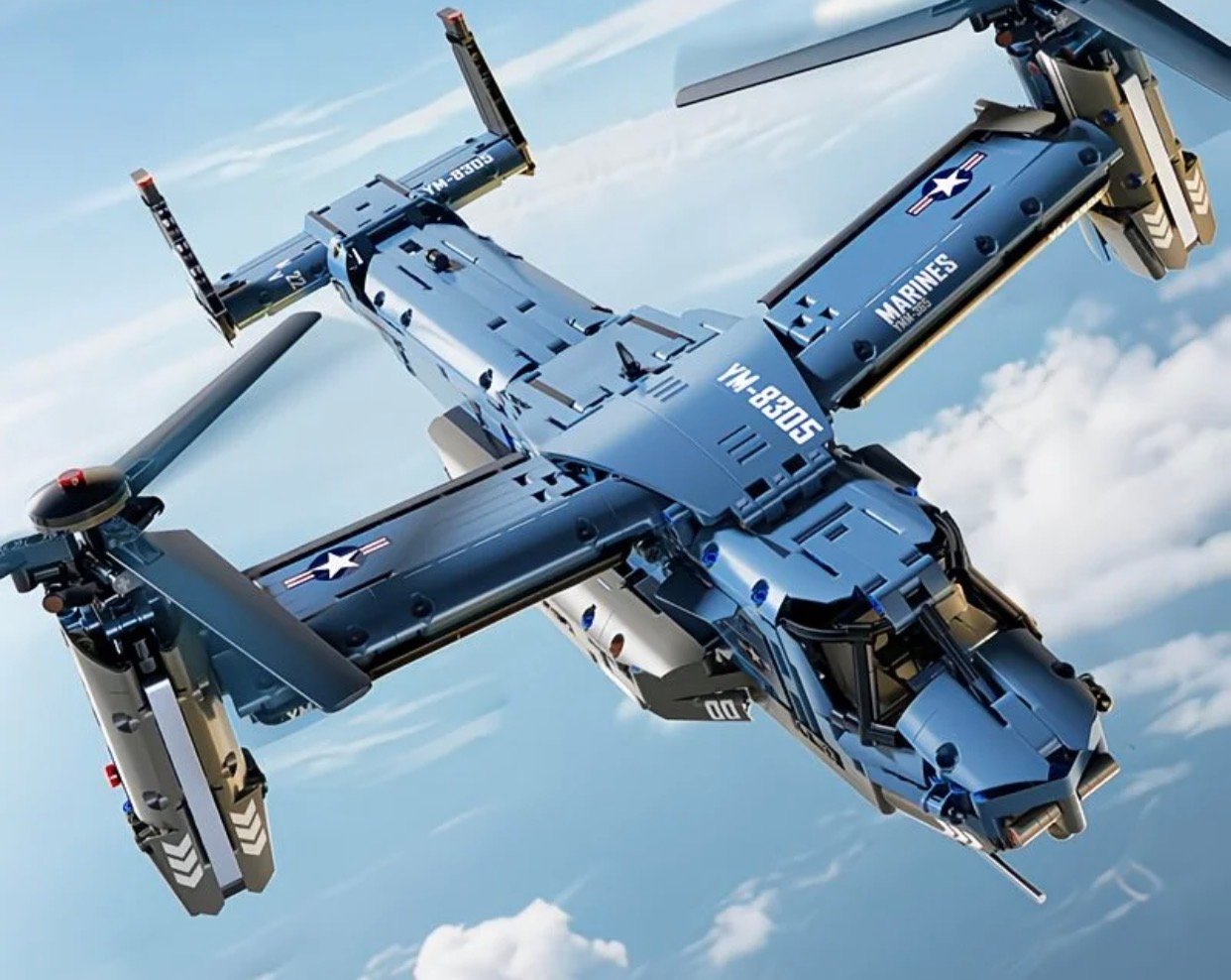 military-tilt-rotor-aircraft-stem-kit-osprey-style-fighter-plane